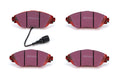 Brake Pads - Red Stuff - High Friction - Front - 20 mm Thick - Ceramic - Various Volkswagen Applications 2012-26 - Set of 4