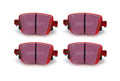 Brake Pads - Red Stuff - High Friction - Rear - 16.5 mm Thick - Ceramic - Various Audi / Volkswagen Applications 2014-22 - Set of 4
