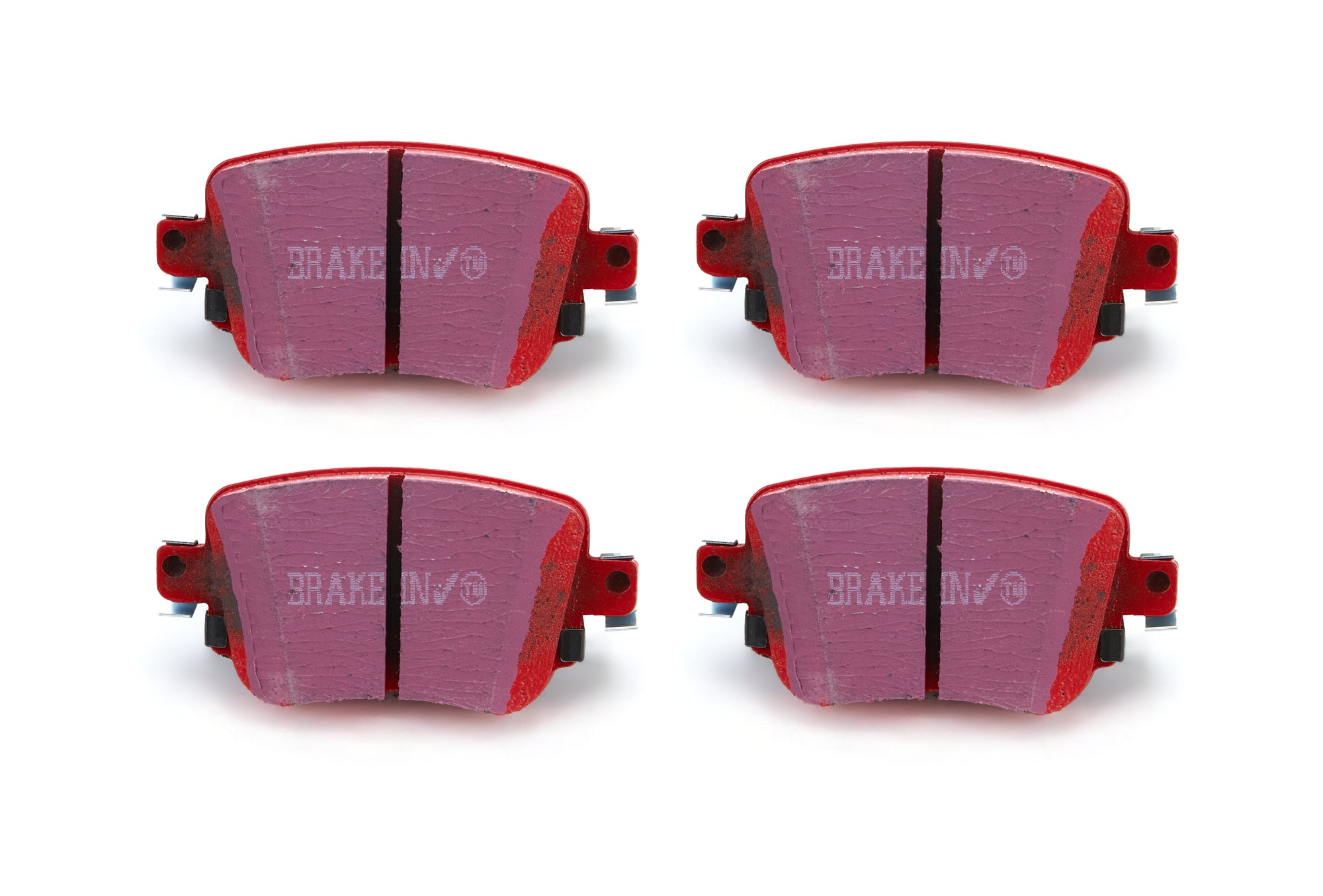 Brake Pads - Red Stuff - High Friction - Rear - 16.5 mm Thick - Ceramic - Various Audi / Volkswagen Applications 2014-22 - Set of 4